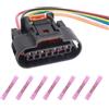 HISports 7 Pin Bobina di Accensione Connettore Cavi Cablaggio Riparazione Adattatore Compatibile con Vauxhall Corsa Adam Astra J GTC Meriva Mokka Insignia Zafira Cruze Trax Aveo
