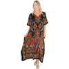 Miss Lavish London Women's Kaftan Caftano Donna