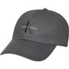 Calvin Klein Uomo Cappellino Embroidery Baseball cap Ricamato, Grigio (Charcoal Gray), Taglia Unica