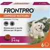 BOEHRINGER FRONTPRO CANE (6 cpr) 2-4 kg - Antipulci Per Cani Piccoli