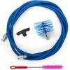 BARETTO Kit Pulizia Canna Fumaria Stufa a Pellet 3 metri Ø 80 mm Nylon