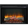 Dimplex XHD 26'' Camino Elettrico da Incasso Caminetto da Parete Caminetto Elettrico con Termoventilatore Aggiungibile - 1400 W Effetto Fiamma LED Optiflame Incluso Telecomando