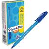 Paper Mate 1951256 InkJoy 100 Ballpoint Stick Pen, 1mm, Blue, Dozen