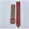 Cartier cinturino lucertola arancione orange lizard KD00LS26 18/16mm