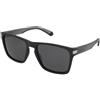 Polaroid PLD 2139/S O6W/M9 | Occhiali da Sole Graduati o Non Graduati | Prova Online | Unisex | Plastica | Quadrati | Nero | Adrialenti