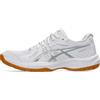 Asics 1072A107-100 Upcourt 6 Donna, White/Pure Silver EU 40.5