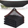 Flintronic Rete Ombreggiante, Telo Ombreggiante Occhiellato, Telo Esterno Con Occhielli Resistente Ai Raggi UV Vela Ombreggiante, per Giardino, Pergola, Serra, Balcone, Cortile (3x4m)