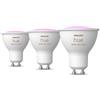 Philips HUE WHITE COLOR AMBIANCE 3X GU10