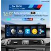 XTRONS QLBX44FVNB AUTORADIO GPS BMW 5ser F10 F11 Android 14 WIFI 4G NBT 8+256GB