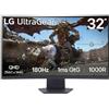 LG 32GS60QC-B Monitor PC 80 cm [31.5] 2560 x 1440 Pixel Quad HD LCD Nero (VA 32I