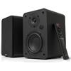 VULKKANO A4 ARC Cassa Amplificata con Woofer da 4", Bluetooth 5.0, HDMI ARC, Opt