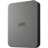 LaCie STLR5000400 disco rigido esterno 5 TB USB tipo-C 3.2 Gen 1 [3.1 Gen 1] Gri