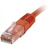 Cablenet CNL 100PK 3M C6 Or UTP PVC 24AWG FMB cavo di rete Arancione Cat6 U/UTP