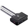 Level One KVM SWITCH 2PORT USB HDMI CABLE