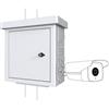 Lanview RCCTV001 rack 0U Bianco (Mini Radius Pole Mounted - CCTV Cabinet For 4 c