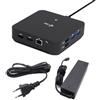 i-tec USB-C DP Dual HDMI Docking Station with Power Delivery 100 W + Universal C