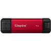 Kingston Technology 1TB Dual USB-A/C Portable SSD, Up to 1050MB/s USB 3.2 Gen 2
