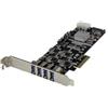 Startech SCHEDA A 4 CANALI PCIE USB 3.0