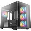 DeepCool CG530U 4F Tower Nero (DeepCool CG530U 4F Case,Black, Mid- Tower, 2x USB