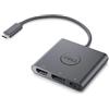 DELL Adattatore da USB-C a HDMI/DP con pass-through di alimentazione (Adapter -