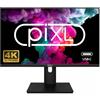 piXL PX27UDH4K 27 Inch Frameless IPS Monitor, 4K, LED Widescreen, 5ms Response T