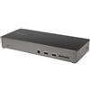 StarTech.com Dock USB type C - Docking station USB C con triplo monitor 4K - Pow