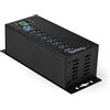 StarTech HB30A7AME Hub USB 3.0 7 Porte Su guida DIN Docking Station Nero