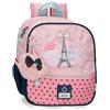 Enso Bonjour Zaino Prescolare Adattabile a Trolley Rosa 23x25x10 cm Poliestere 5.75L