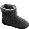 BESPORTBLE Stivaletti Invernali Antiscivolo Ciabatte Grigie con Suola Spessa e Comfort Indoor