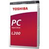 Toshiba L200 Laptop PC - disco rigido - 2 TB - interno - 2,5" (6,4 cm) - SATA 6Gb/s - 5400 rpm - buffer: 128 MB