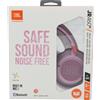 JBL JR 460 NC - Over-Ear Kopfhörer mit Noise-Cancelling für Kinder in Pink