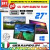 DELL, HP, EIZO, LG.. OTTIMO_PC MONITOR 27" LCD LED FULL HD (DELL,HP,LENOVO) IPS VGA HDMI DVI DISPLAY