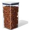 Oxo Good Grips Inoxo.11233400 Ml Contenitore Pop-5.7 L, Adatto per Cibo per Animali e Simili, Transparente
