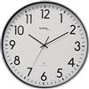 techno line Technoline WT8998 - Orologio da parete XXL, 50 cm, colore: Argento