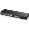 Zyxel Switch Gigabit Zyxel GS1100-24ES non gestito 24x Porte Gigabit Ethernet 10-100-1000 1U Nero