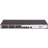 Hikvision Switch Hikvision Smart gestito L2+ 24 porte Gigabit RJ45 + 4 porte SFP 10G Grigio scuro Nero [DS-3E2728-HI-24T4X]