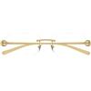 Gucci Occhiali da Vista GG1703O 003 Oro/Trasparente Uomo 55/17/140
