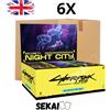 CYBERPUNK TCG WELCOME TO NIGHT CITY BETA SEALED CASE 6x BOOSTER BOX ENGLISH ENG