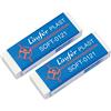 Läufer PASSATOIA 69806 PLAST Soft 0121 gomma da cancellare, molto morbida plastica della gomma da cancellare, particolarmente papierschonend, in blister contiene 2 Gomme, 2 Pezzi