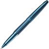 CROSS ATX - Penna roller con inchiostro gel, ricaricabile, misura media, con confezione regalo, colore: blu scuro