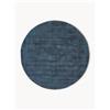 Westwing Collection Tappeto rotondo in viscosa tessuto a mano Jane -