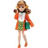 Takara Tomy Giappone NUOVO Takara Tomy Licca Doll Retro Lica Orange Lips 100th Anniversar...