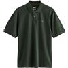 NEXT Uomini Polo in piqué a Maniche Corte con vestibilità Classica | Verde oliva, 4XL, Lavabile in lavatrice