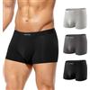 Arjen Kroos Boxer Uomo Modal Elasticizzato Senza Cuciture Mutande 3er Pack