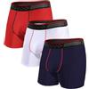 Arjen Kroos Boxer Uomo Bamboo Confezione da 3 Pezzi Retro Mutande | Boxer Sportivi Uomo, Retro Intimo, Traspiranti, Comoda, Doux, Elastico, Senza Etichette, Per Sport Quotidiano