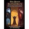 Loke Battlemats - Big Book of Battle Mats Rooms, Vaults & Chambers - Libro di Mappe RPG in Inglese - Gioco di Combattimento Strategico