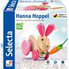 Selecta Spielzeug Hanna Hoppel Nachzieh Hase, Schiebespielzeug, Kleinkindspiel, Kleinkindspielzeug, Holz, 13 cm, 62023