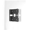 Compulocks Staffa di montaggio su vetro VESA con slot di sicurezza - kit di montaggio (montaggio VESA) - per display LCD/tablet - interfaccia di montaggio: 100 x 100 mm - montaggio su vetro