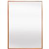 Elegance by Casa Chic - Specchio da Parete Grande in Metallo - 70 x 50cm - Metallo Placcato - Oro Rosa