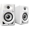 Pioneer DJ DM-40BT-W - Monitor da studio con Bluetooth (Bianco)